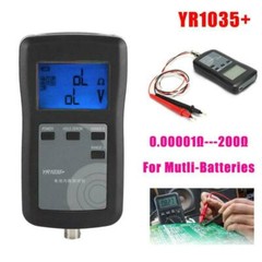 YR1035+ Battery Internal Resistance Meter Tester Voltmeter 0.01mΩ-200Ω 0V-100V