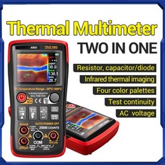 ACDC Voltage and Current Tester with Thermal Imaging for 2 in 1 Digital