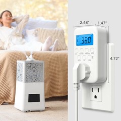 Watt Meter Plug with Backlight, Plug-in Socket Power Meter Electricity Usage …