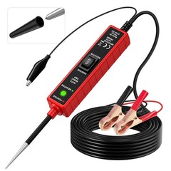 Power Circuit Probe Tester, 6-24V DC Automotive Test Light 12 Volt with 13 ft Le