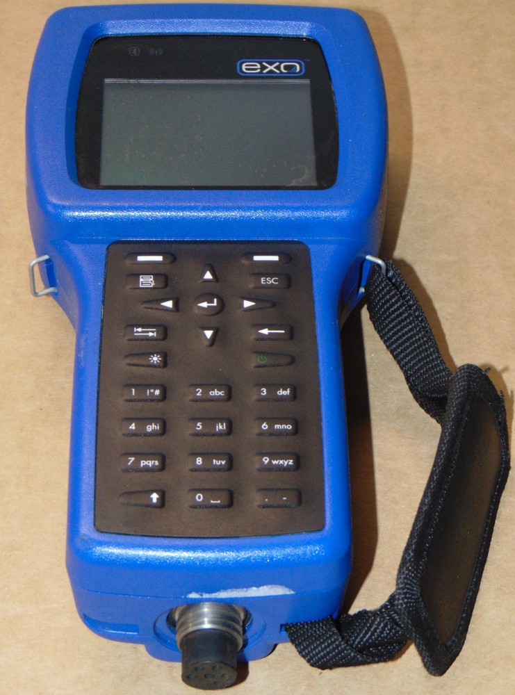 YSI EXO Handheld Display Interface Water Analysis