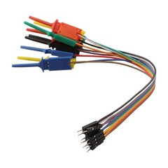 20cm Logic Analyzer Clips with Strong Elasticity for Secure Connections