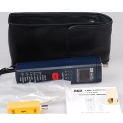 TES-45 CAT-5 Lan Cable Tester Meter Pairs Length Faults Status Leds Display #