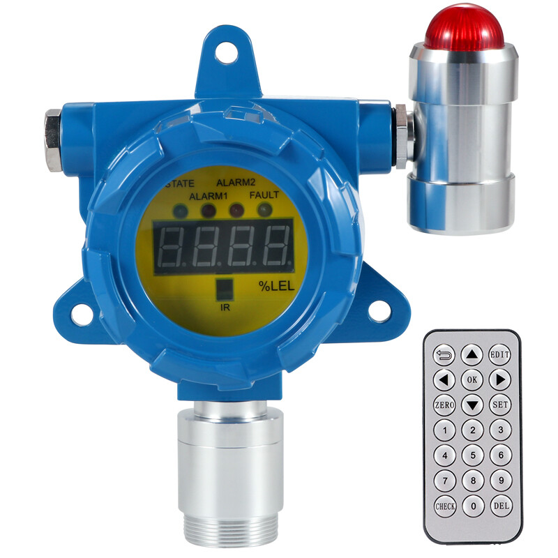 0-100ppm Fixed NH3 Ammonia Gas Detector Wall Mount Toxic Gas Monitor FREE EXPRES