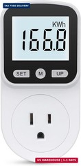 Upgraded Watt Meter Power Meter Plug Home Energy Monitor Electricity Usage