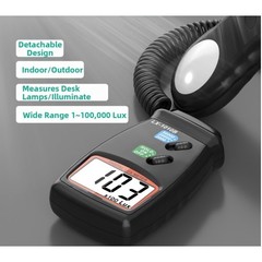 Illuminometer with Fast Sampling for 2 Hz for Real Time Illuminance Monitoring
