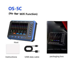 OS Digital Oscilloscope 5 Channels 1MHz BW 3Msps Sampling 4.3 inch IPS