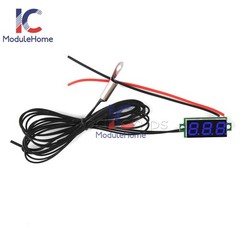 DC4-28V 0.28″ High Temperature Sensor Detector Digital Thermometer NTC Probe New