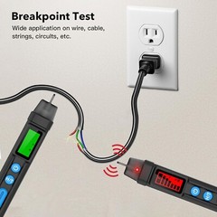 Electric Voltage Power Detector Sensor Tester Non-Contact Pen & Light 12-1000V
