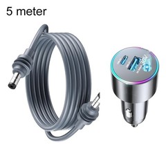 For Starlink For Mini Car Power Cord 20V Boost 60W DC Charging Cable 2m 5m