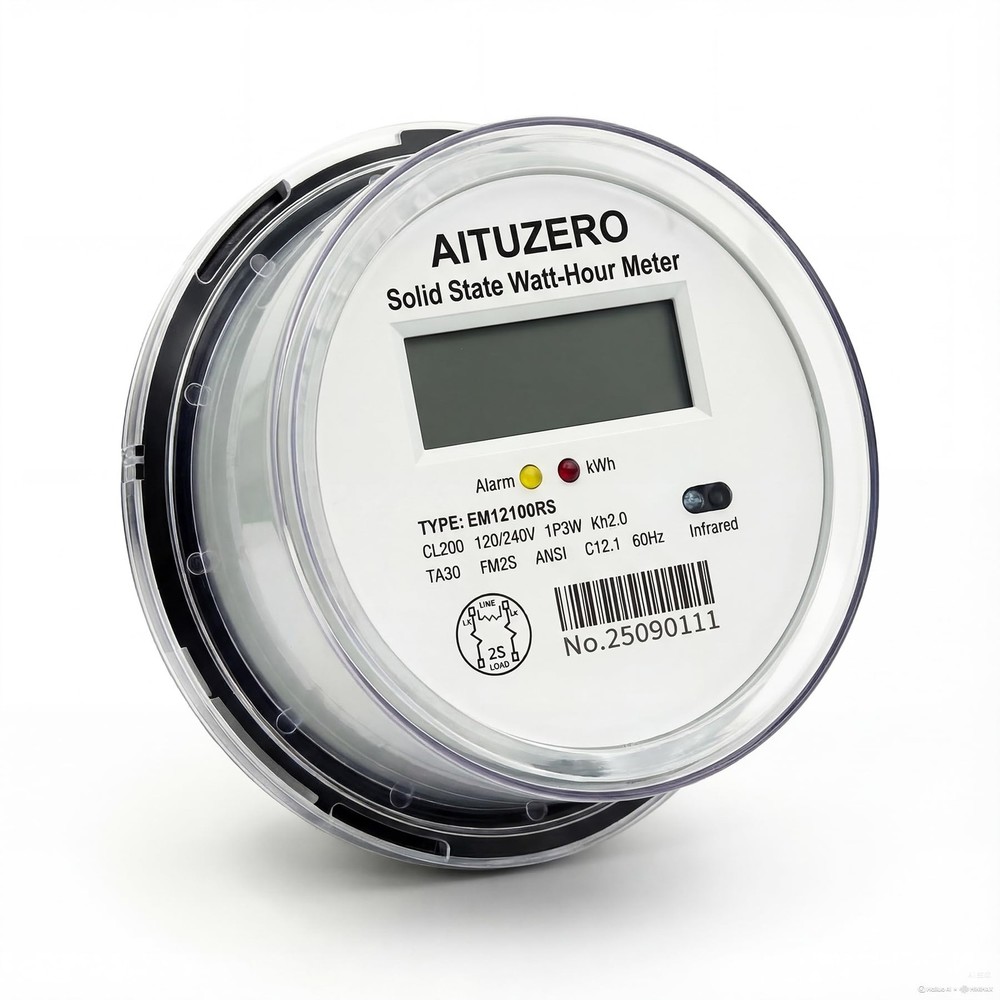 Digital Electric Sub Meters for Landlords, 120/240V CL200 Single Phase 3 Wire…