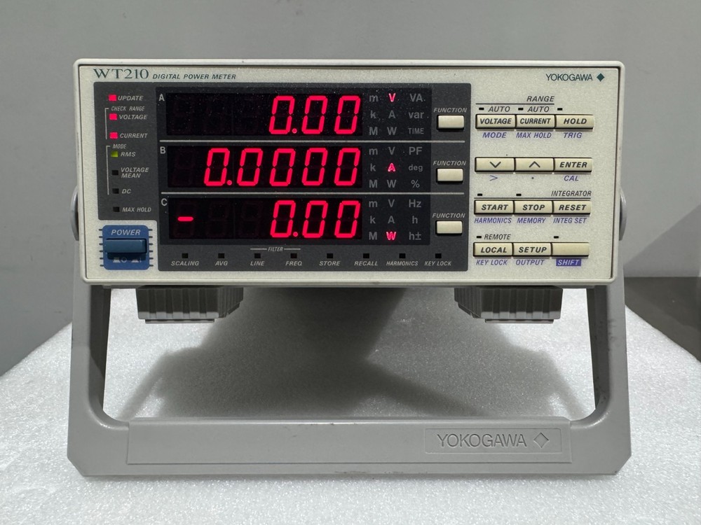 Yokogawa WT210 Digital Power Meter, Model: 760401-Q/C2