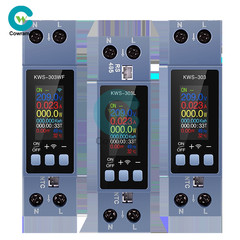 Electricity 2/3 Phase Energy Meter AC Power Watt Meter Volt Current Consumption