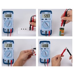 A830L LCD Tester with Multiple Functions Including Frequency Measurement