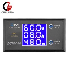 DC0-100V 10A Volt Amp Tester Gauge Monitor Voltage Amperage Power Energy Meter