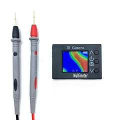 Compact Thermal Imager with Digital Multimeter Measuring Resistance and Diodes
