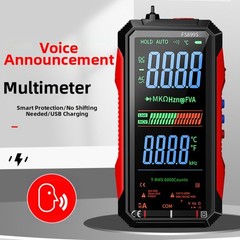 FS899S Digital Multimeter for Rechargeable for RMS – Voltage Current Capacitance