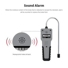 Automotive Brake Fluid Tester Oil Moisture Water Detection With LCD Displa PZOR