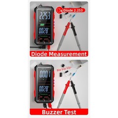 FS899S Digital Multimeter With USB C Charging And Large Backlight Display