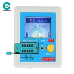 LCR-TC1/LCR-T7 TFT LCD Transistor Tester Capacitance Meter ESR NPN PNP MOSFET