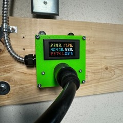 Drok Power Meter NEMA L6-30 (Assembled/Tested) 240V Mining Voltmeter Ampmeter *