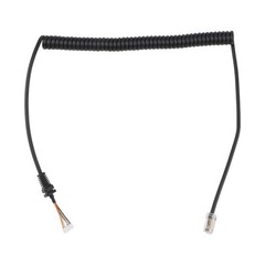 For Yaesu FT-1807 Microphone Cable Adjustable Length For Communication Needs