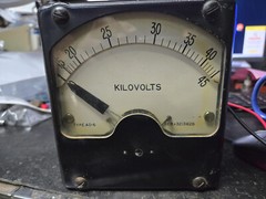 General Electric A-C Volts Type AD-6, 0-45,000V dropping Ω not included, Tested