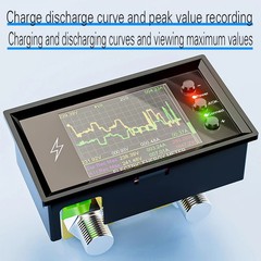 DC0-420V Tuya WiFi Smart Lithium Battery Capacity Tester Digital Voltage Meter