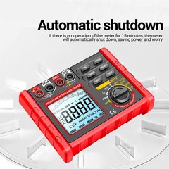 Compact Insulation Resistance Meter with Multiple Measurement Functions