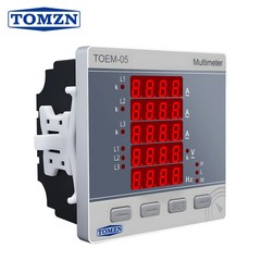 Three Phase Volt Current Meter 3P4L AC/DC 85-265V Frequency Max Min Value Tester
