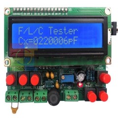 Capacitance Frequency Inductance Tester Components LED DIY Kit Meter