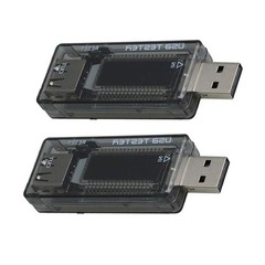 4 Set USB Power Tester Voltage Current Capacity Meter 4-20V 3A Test Chargers US