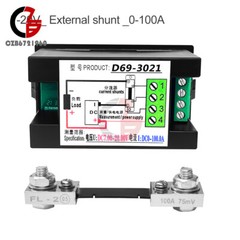 DC7V-20V 14-600V Voltage Current Power Electricity Meter intelligent LCD Display