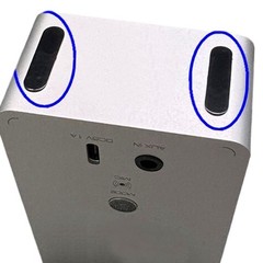 AK_DB24D_PRO Music forSpectrum Display 52mm x 85mm x 28.5mm Silver Aluminum