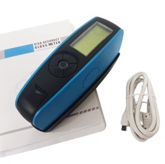 Single Angle 60 Degree Gloss Meter with 0-200GU Division Value 1GU for Car Paint