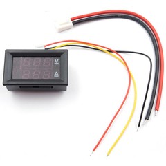 1/2 PCS Digital Voltmeter Ammeter, DC 0-100V 10A Current Monitor Tester Voltage