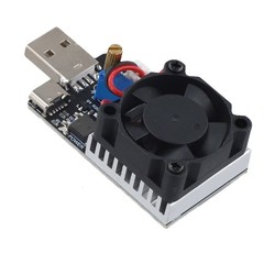 USB Adjustable Constant Current Electronic Load Tester DC 7 20V