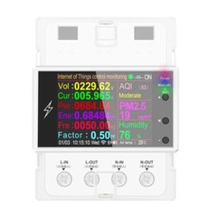 AT4PW Tuya WIFI Digital Power Energy Meter Din Rail Smart Switch Remote Control