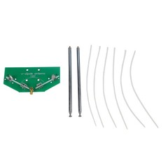 Satellite Aviation V Dipole Antenna Kit with Adjustable Frequency Range