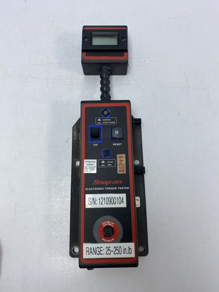 Snap-On QC2ETT250 Electronic Torque Tester 251250 in/lb
