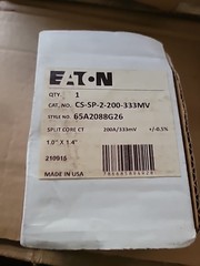 Eaton CS-SP-2-200-333MV 333 mV split core current sensor, SPLIT CORE CS 200 AMP