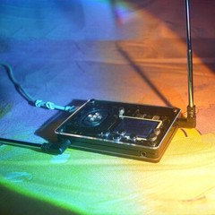 Mini Theremin Musical Electronic Instrument With Color Screen And Functions