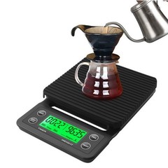 Portable Coffee Scale with 99-Minute Timer 3kg Capacity 0.1g Resolution