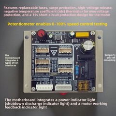 Air Conditioner Five-Wire DC Brushless Fan Motor Detector Motor Driver Board