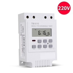 For Energy Saving 30AMP Weekly Programmable Timer Relay Digital Switch