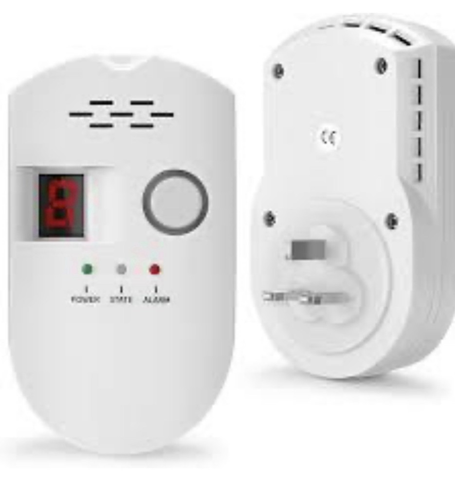 Digital Gas Leak Detector Alarm Sensor Propane Butane Methane Natural Gas Catch