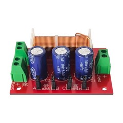 Two Way Audio Crossover Filter 400W Adjustable for Tweeter and Woofer Use
