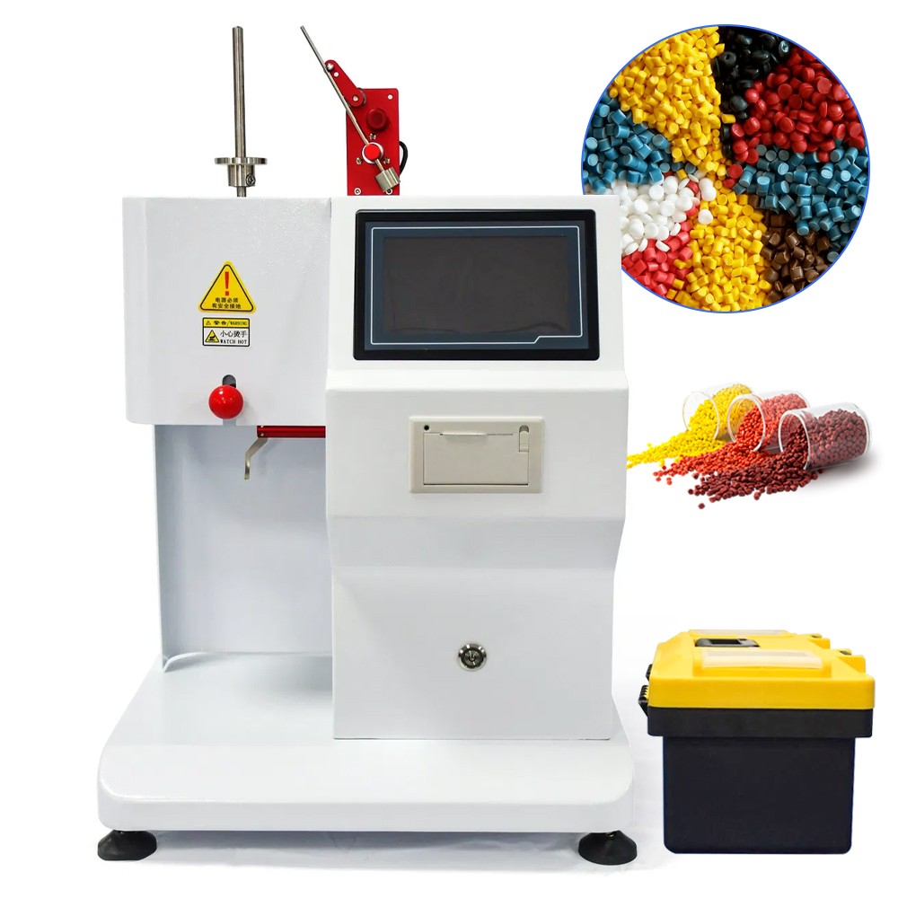 Melt Flow Index Tester MFR Tester Automatic Cutting Testing Machine Touch Screen