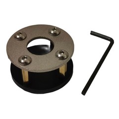 Sturdy Stainless Steel Tripod Base for Shortwave and UV Antennas