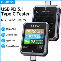 FNIRSI FNB-C2 Type-C Fast Charging PD3.1QC5.0 240W Power Bank Phone Charger Test